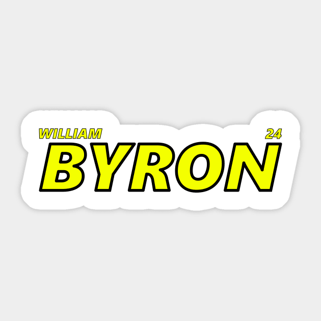 WILLIAM BYRON 2023 Sticker by SteamboatJoe